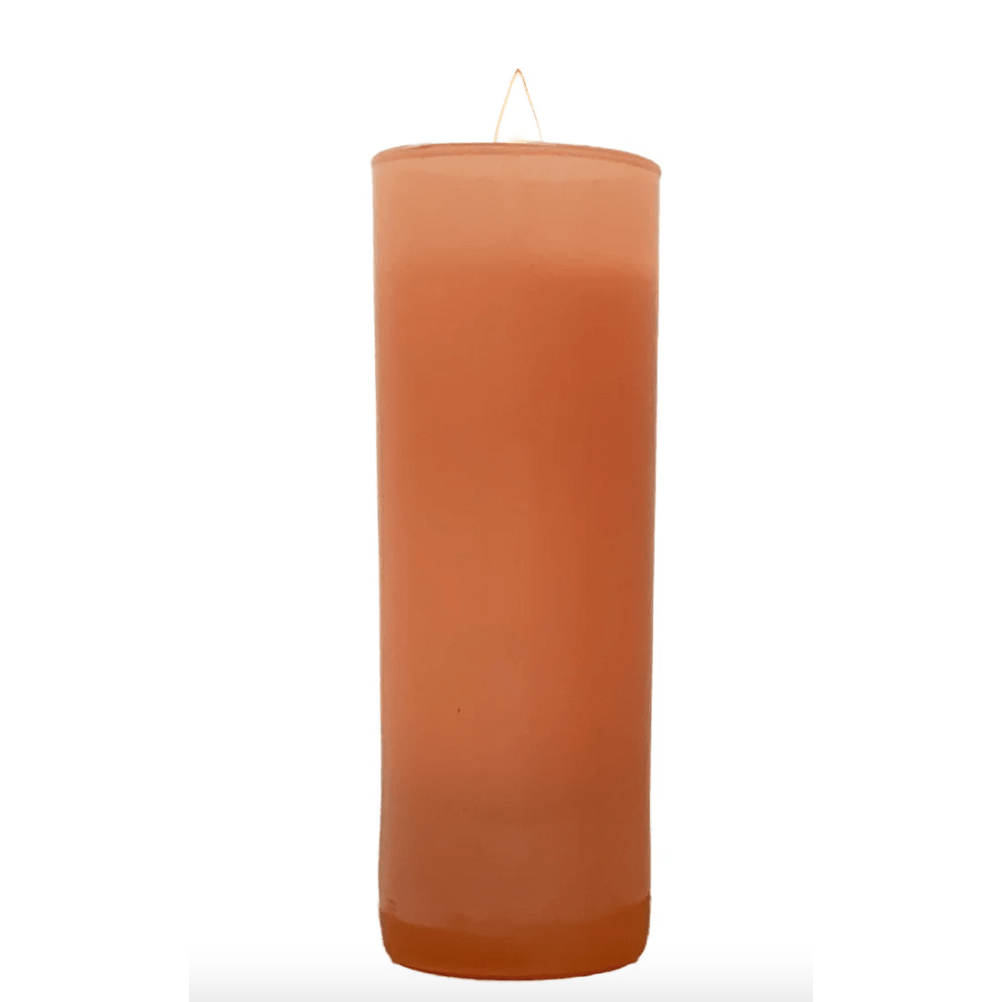 Clementine 2 oz Votive Coral - White Farmhouse Flowers
