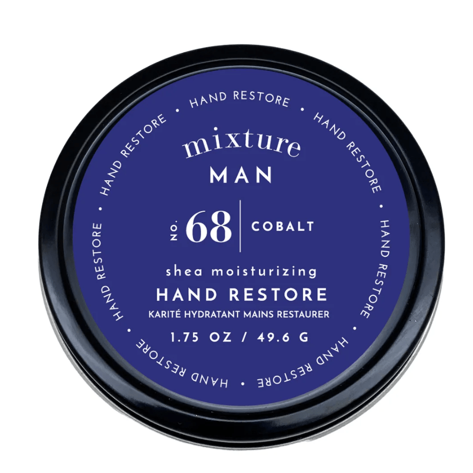Cobalt Mixture Man Hand Restore - White Farmhouse Flowers