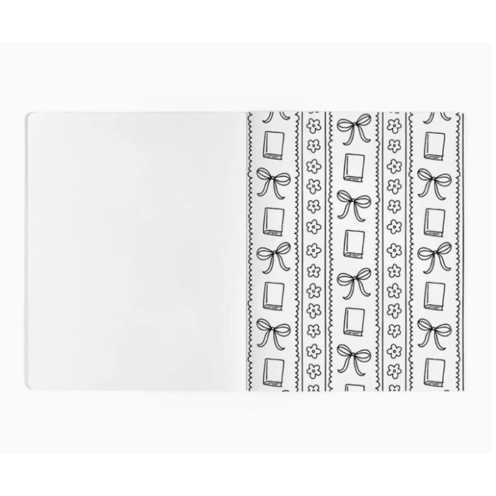 Cozy Book Nook Coloring Book - White Farmhouse Flowers