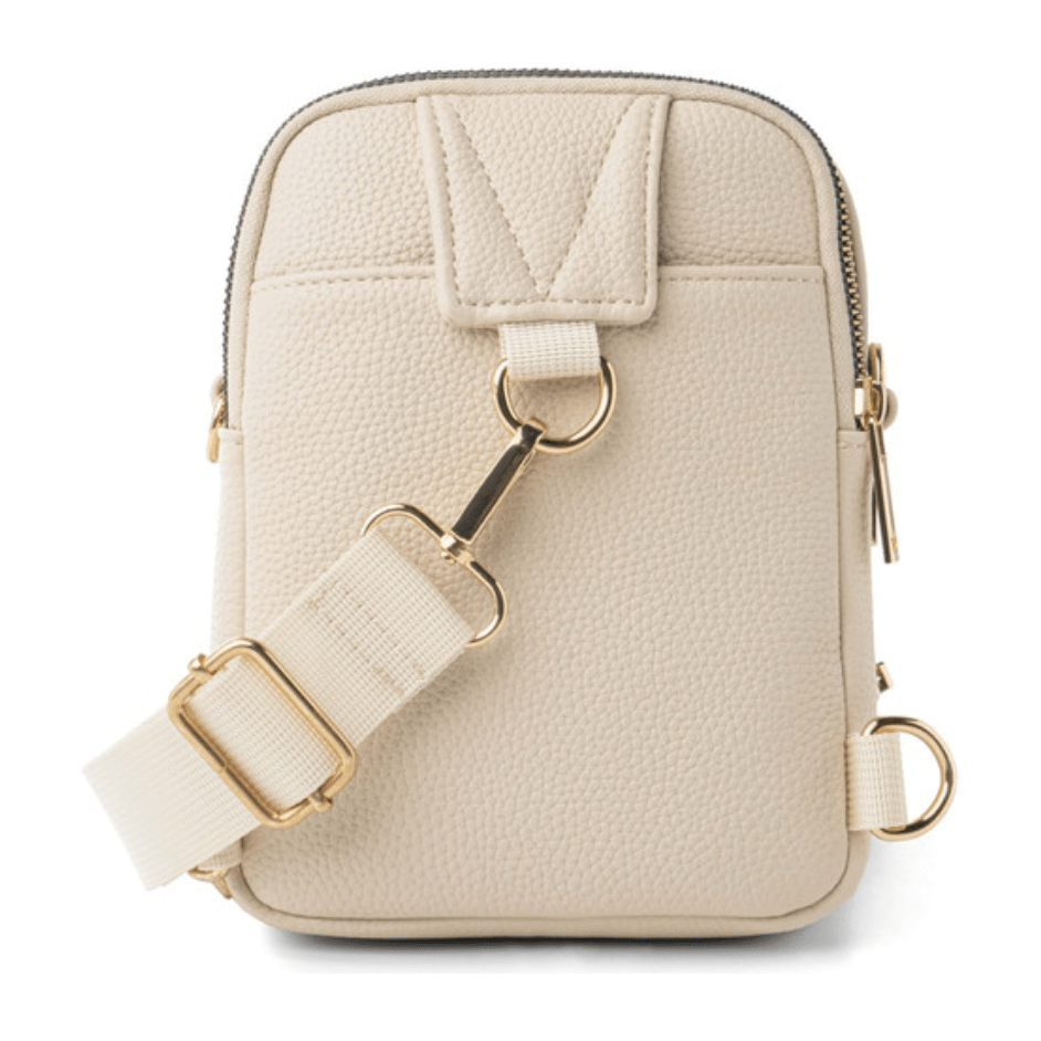 Cream Kedzie Solstice Convertible Crossbody - White Farmhouse Flowers