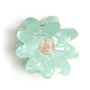 Daisy Claw Clip - White Farmhouse Flowers