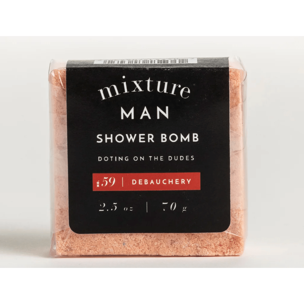 Debauchery Mixture Man Shower Bomb - White Farmhouse Flowers