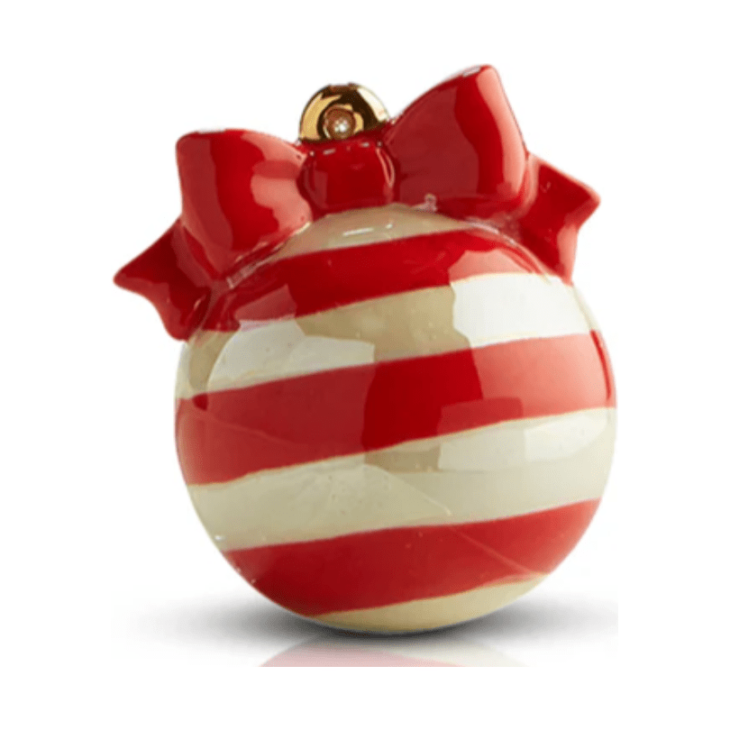 Deck the Halls Red Mini - White Farmhouse Flowers