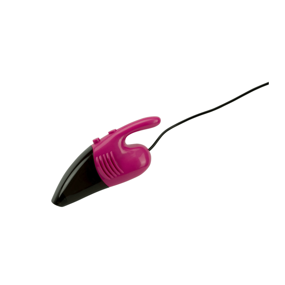 Desk Vacuum - White Farmhouse Flowers