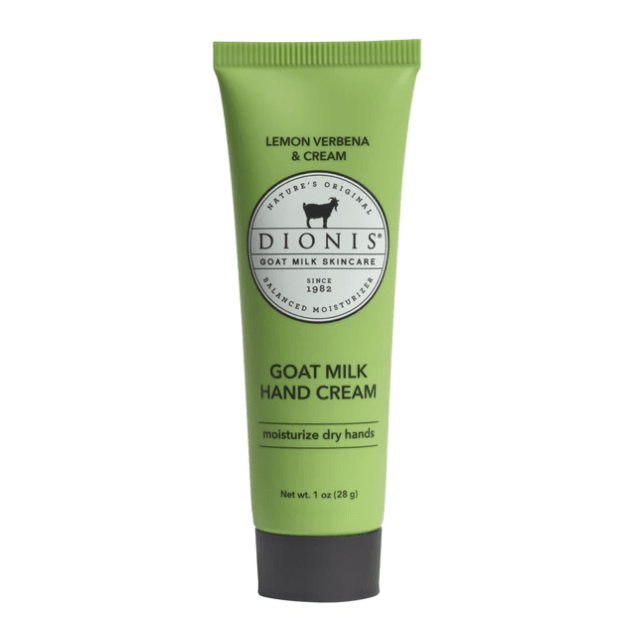 DIONIS Lemon Verbena & Cream Goat Milk Hand Cream | Moisturizing Hand Cream in Parkville, Missouri - White Farmhouse Flowers