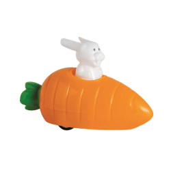 Easter Pull - Back Racer - White Farmhouse Flowers