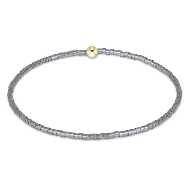 eNewton Hope Unwritten Morning Mist Bracelet - White Farmhouse Flowers