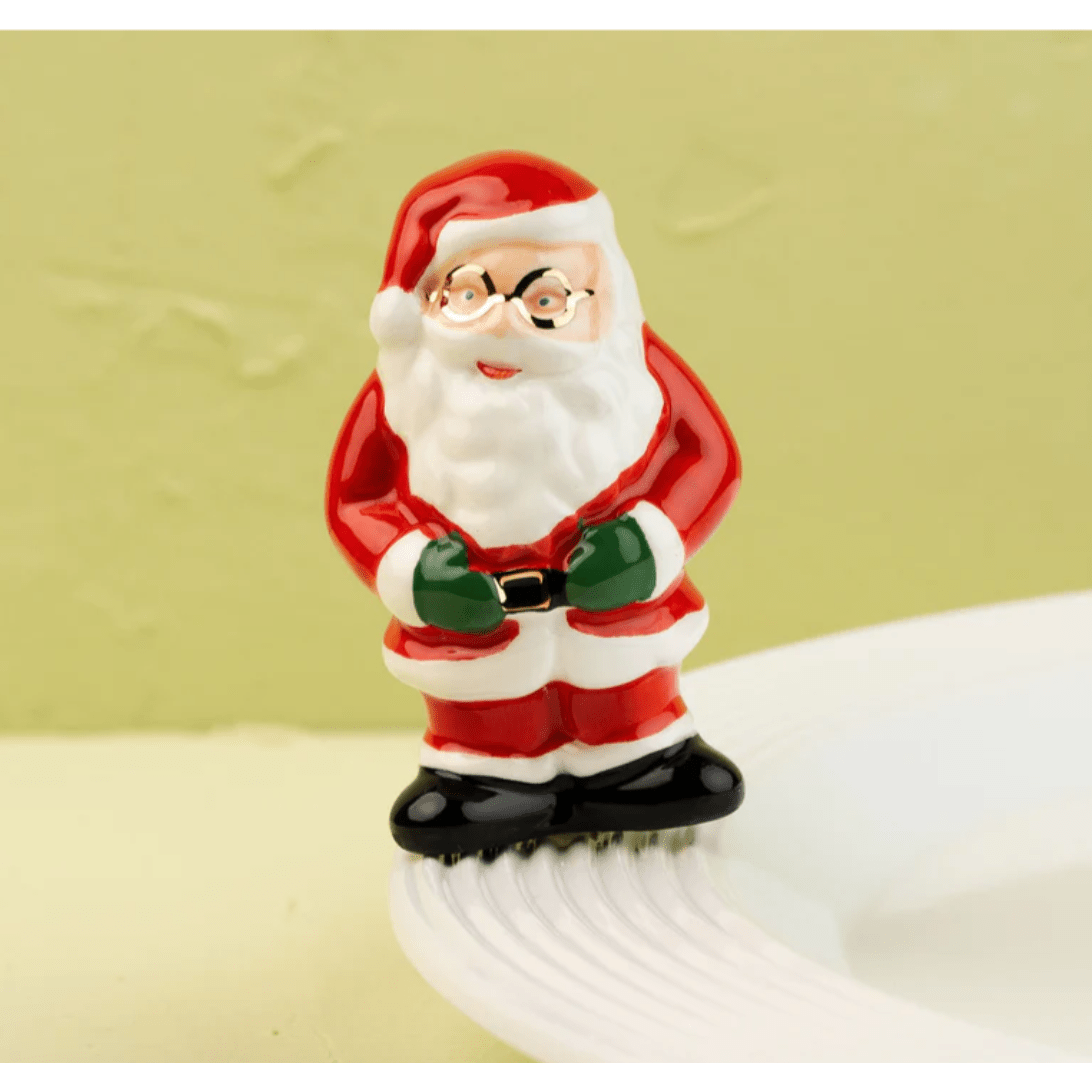 Father Christmas Mini - White Farmhouse Flowers