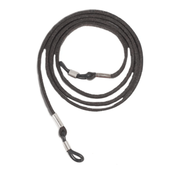 Faux Leather Cord for Glasses - White Farmhouse Flowers