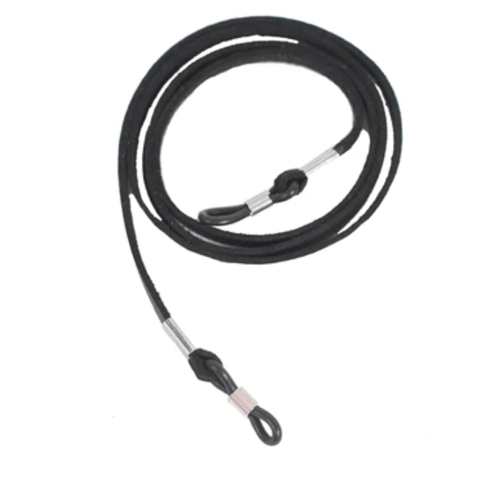 Faux Leather Cord for Glasses - White Farmhouse Flowers