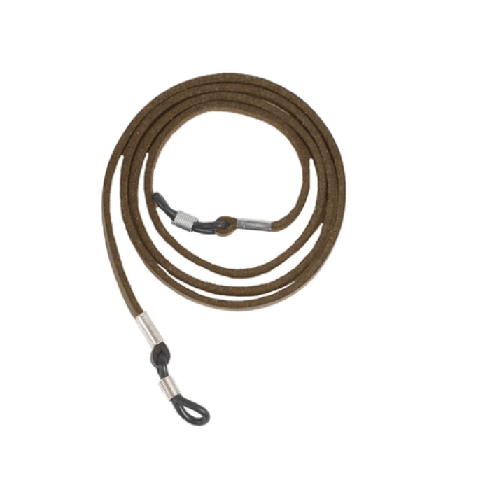 Faux Leather Cord for Glasses - White Farmhouse Flowers