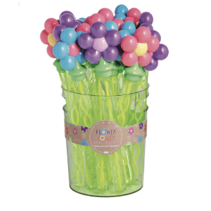 Flower Power Bubble Wand - White Farmhouse Flowers