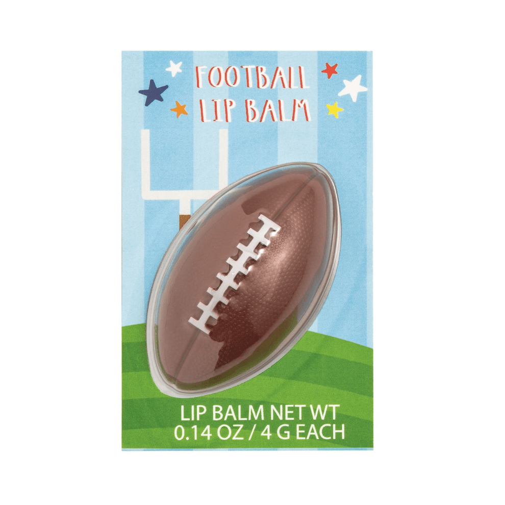 Football Lip Balm - White Farmhouse Flowers
