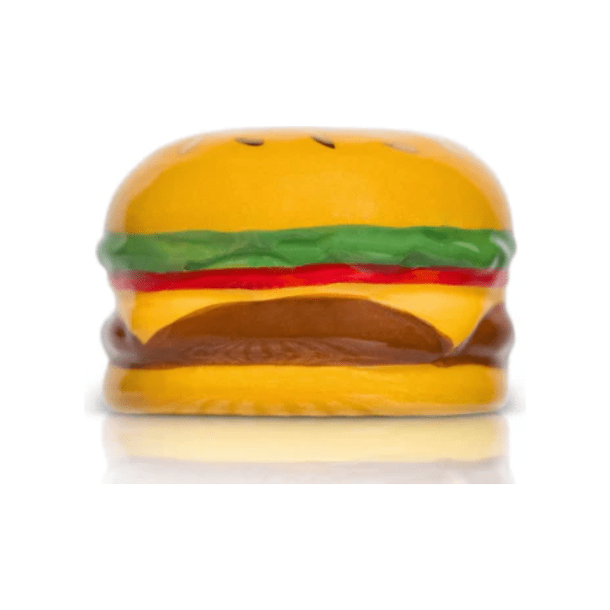 For the Bun of it (Hamburger) Mini - White Farmhouse Flowers