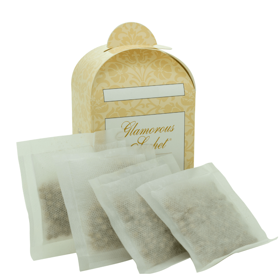 French Market Glamorous Sachet - White Farmhouse Flowers