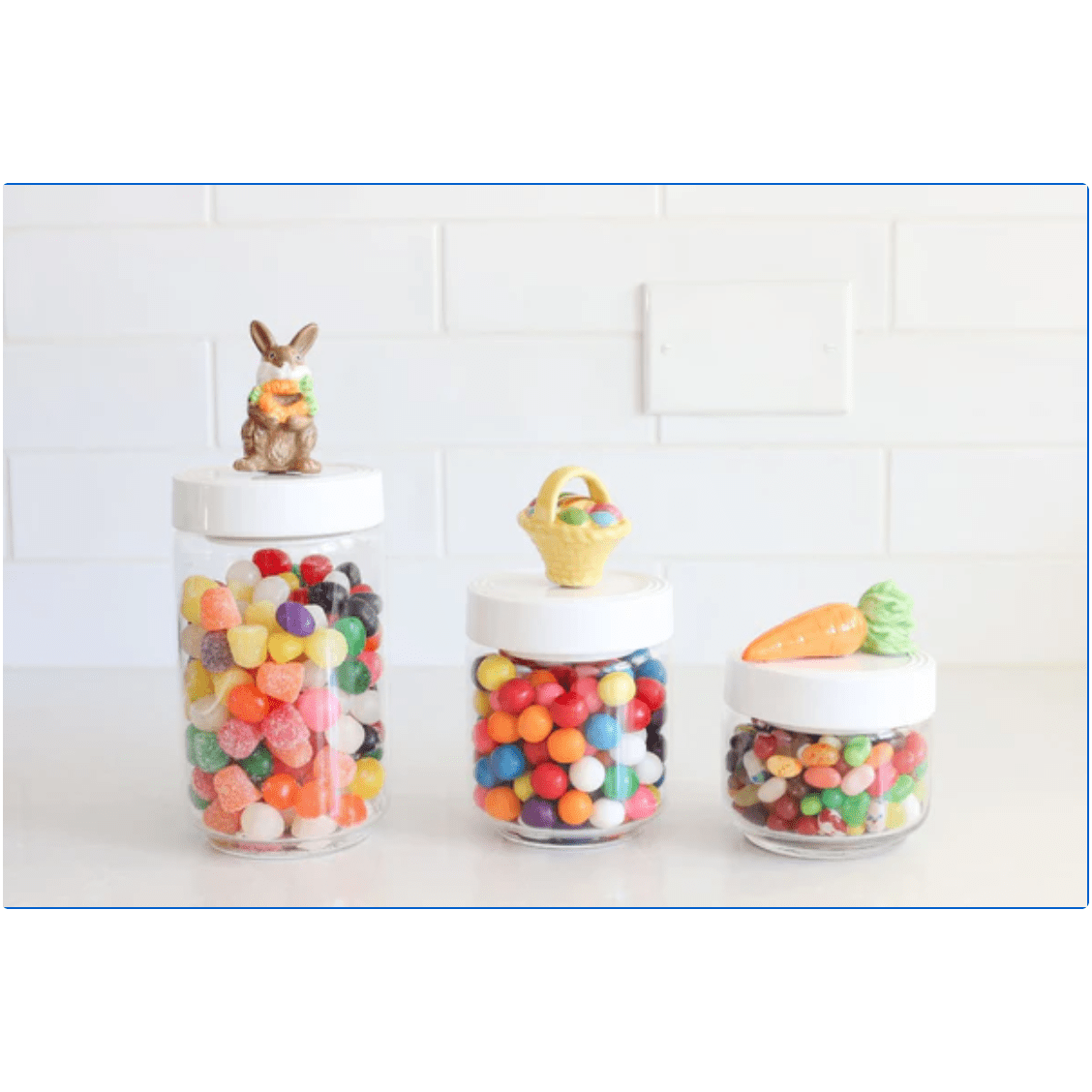 Funny Bunny Mini - White Farmhouse Flowers