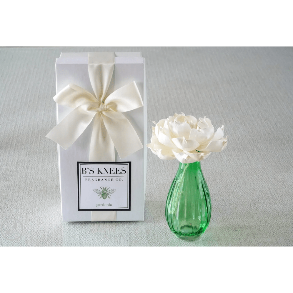 Gardenia Green B's Knee's Blossom Diffuser - White Farmhouse Flowers