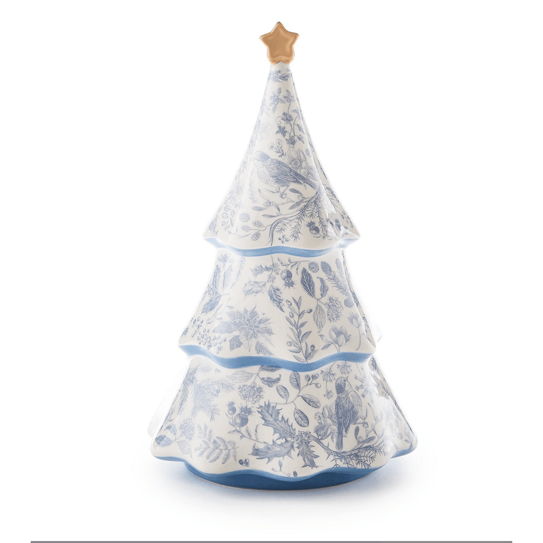 Gilded Cottage Christmas Tree - White Farmhouse Flowers