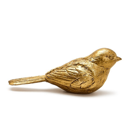 Golden Bird - White Farmhouse Flowers