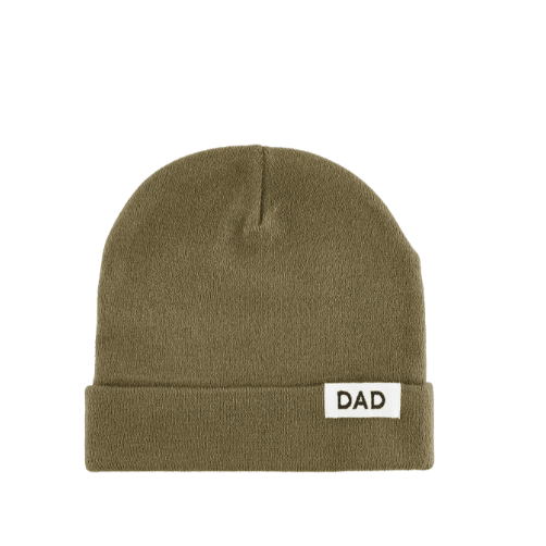 Green Dad and Dude Hat Set - White Farmhouse Flowers