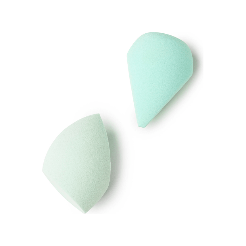 Green Makeup Your Mind Blending Sponge - White Farmhouse Flowers