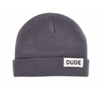 Grey Dad and Dude Hat Set - White Farmhouse Flowers