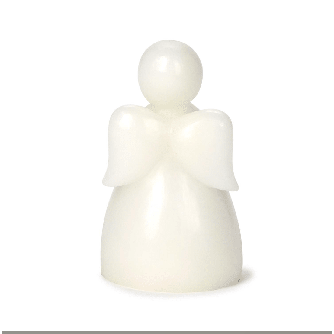 Guardian Angel Flameless Candle in Gift Box - White Farmhouse Flowers