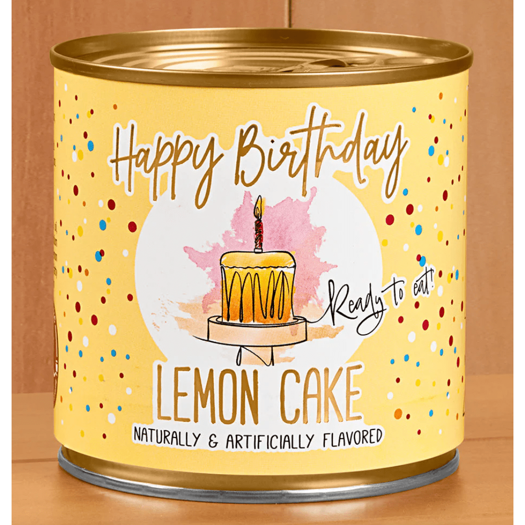 Happy Birthday Lemon Cake - White Farmhouse Flowers