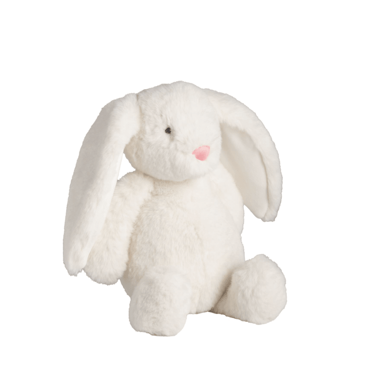 Harper the Ivory Plush Bunny - White Farmhouse Flowers