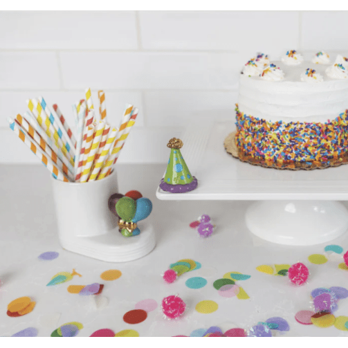 Hats Off To 20 Years Mini - White Farmhouse Flowers