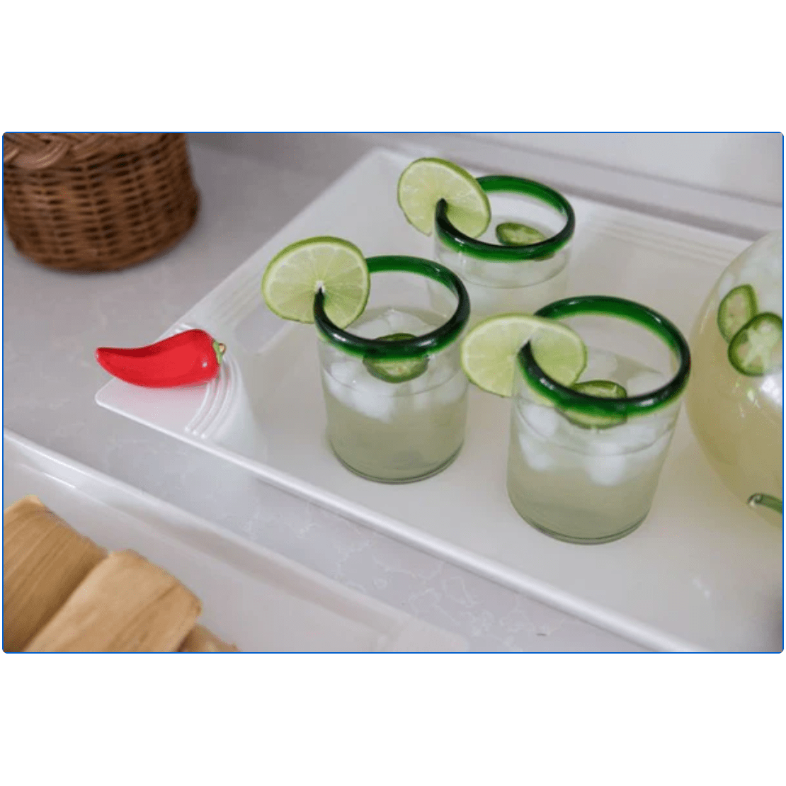 Heat Wave (Hot Pepper) Mini - White Farmhouse Flowers