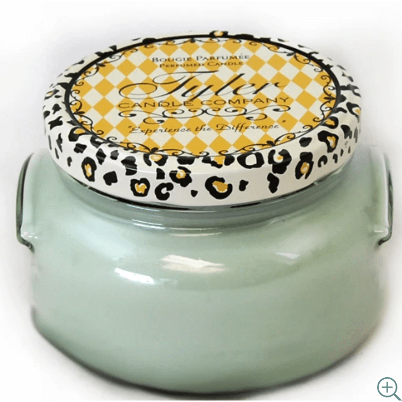 Hippie Chick Candle by Tyler Candle Company - White Farmhouse Flowers