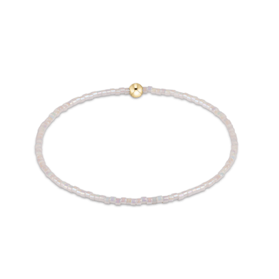 Hope Classic Bracelet - Silky White - White Farmhouse Flowers