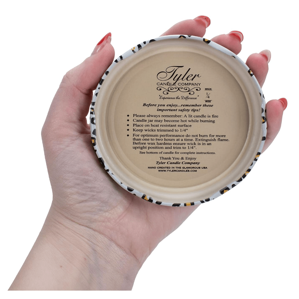 Icon Candle by Tyler Candle Company - White Farmhouse Flowers