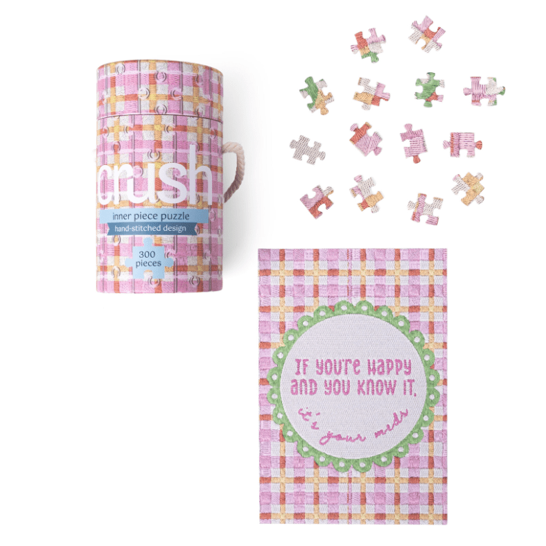 Inner Piece Puzzles - White Farmhouse Flowers