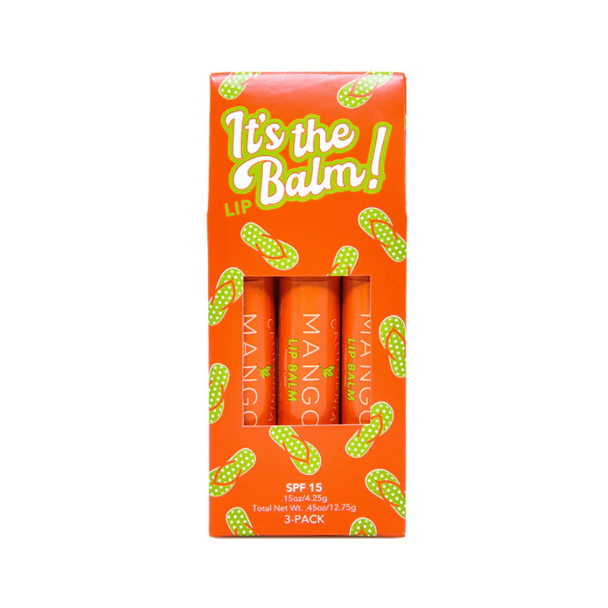 It's the Balm! 3-Pack Lip Balm - White Farmhouse Flowers