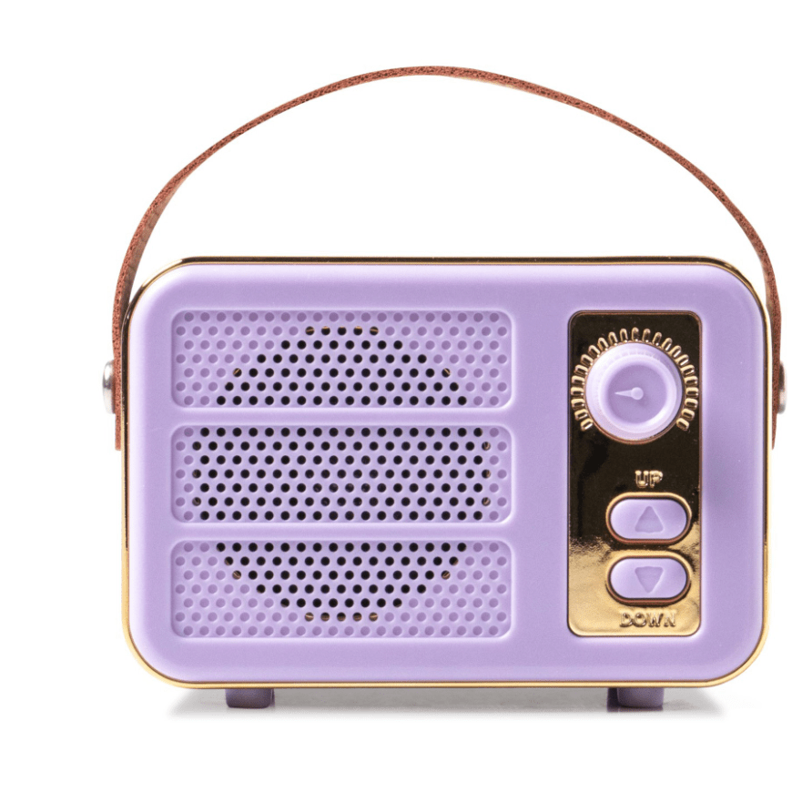 Juke Jams Rechargeable Speaker - White Farmhouse Flowers