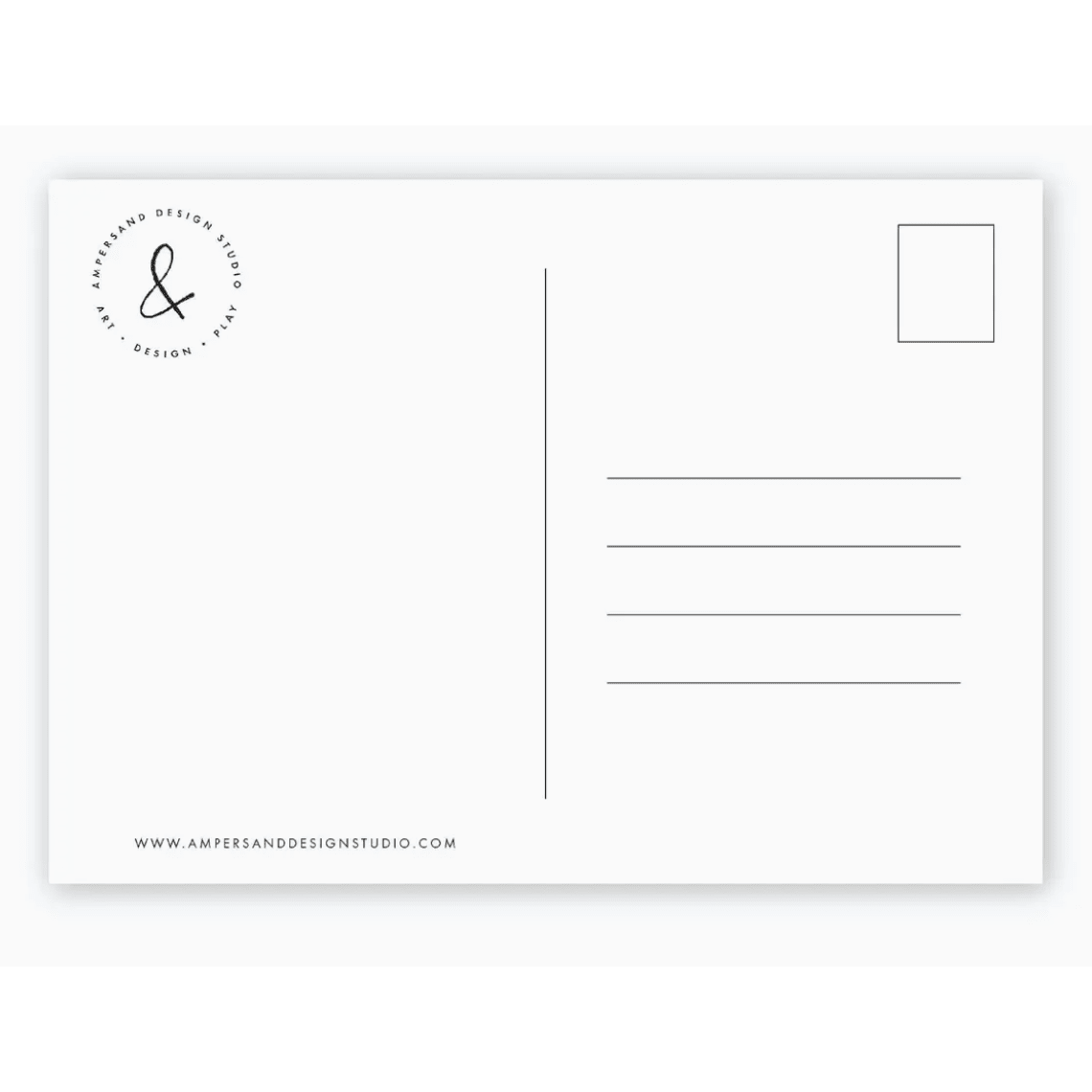 Kansas City Grid - Royals Postcard - White Farmhouse Flowers