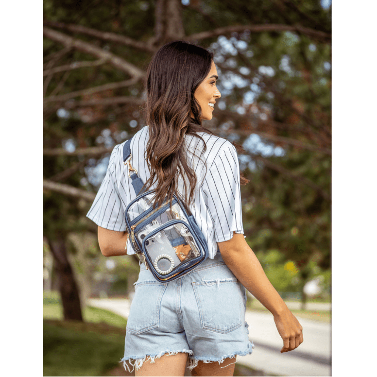 Kedzie Backstage Sling Bag - White Farmhouse Flowers