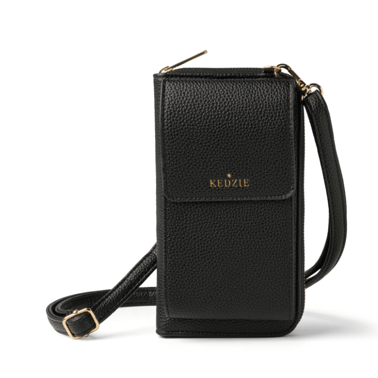Kedzie Eclipse Smartphone Crossbody - White Farmhouse Flowers