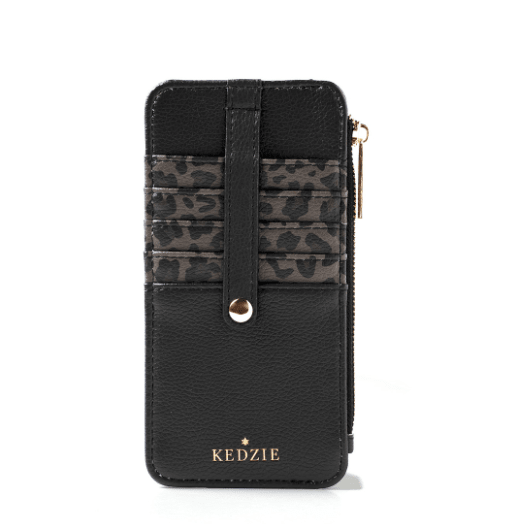 Kedzie Essentials Only Zippered Wallet - White Farmhouse Flowers