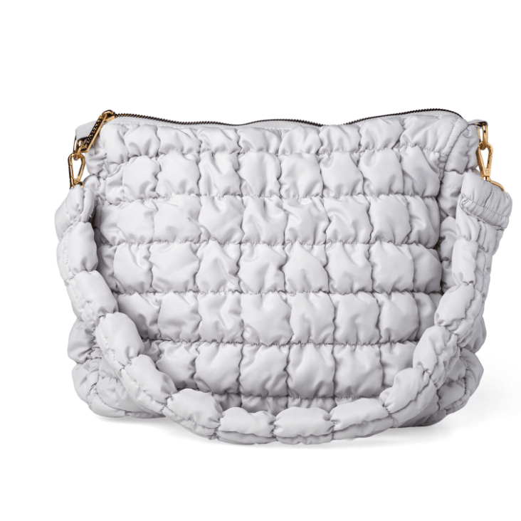 Kedzie Loft Shoulder Bag - White Farmhouse Flowers
