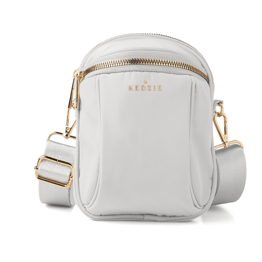 Kedzie Midtown Crossbody Bag - White Farmhouse Flowers