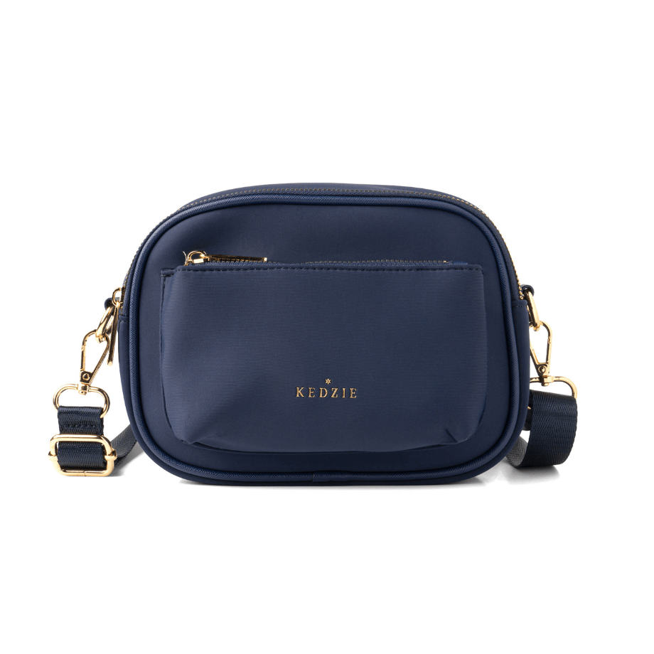 Kedzie Sloane Crossbody Bag - White Farmhouse Flowers