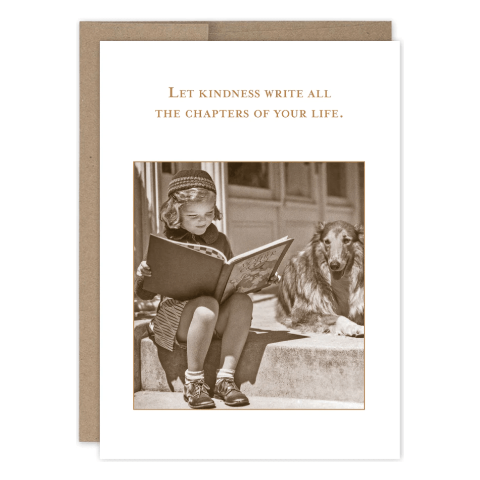 Kindness Thank you card SM759 - White Farmhouse Flowers