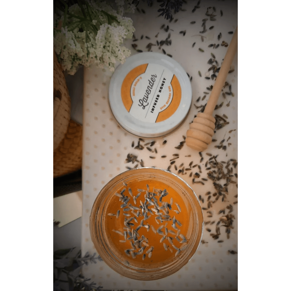 Lavender Infused Honey 11 oz. - White Farmhouse Flowers