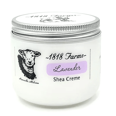 Lavender Shea Creme 4oz - White Farmhouse Flowers
