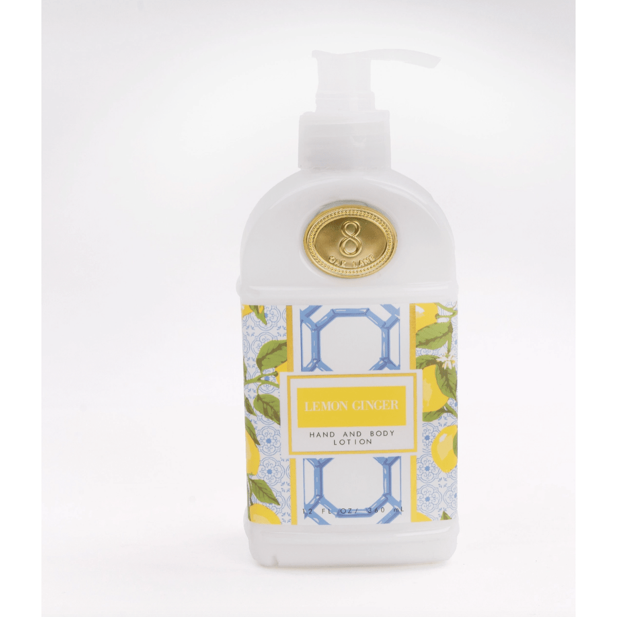 Lemon Ginger Hand and Body Lotion - White Farmhouse Flowers