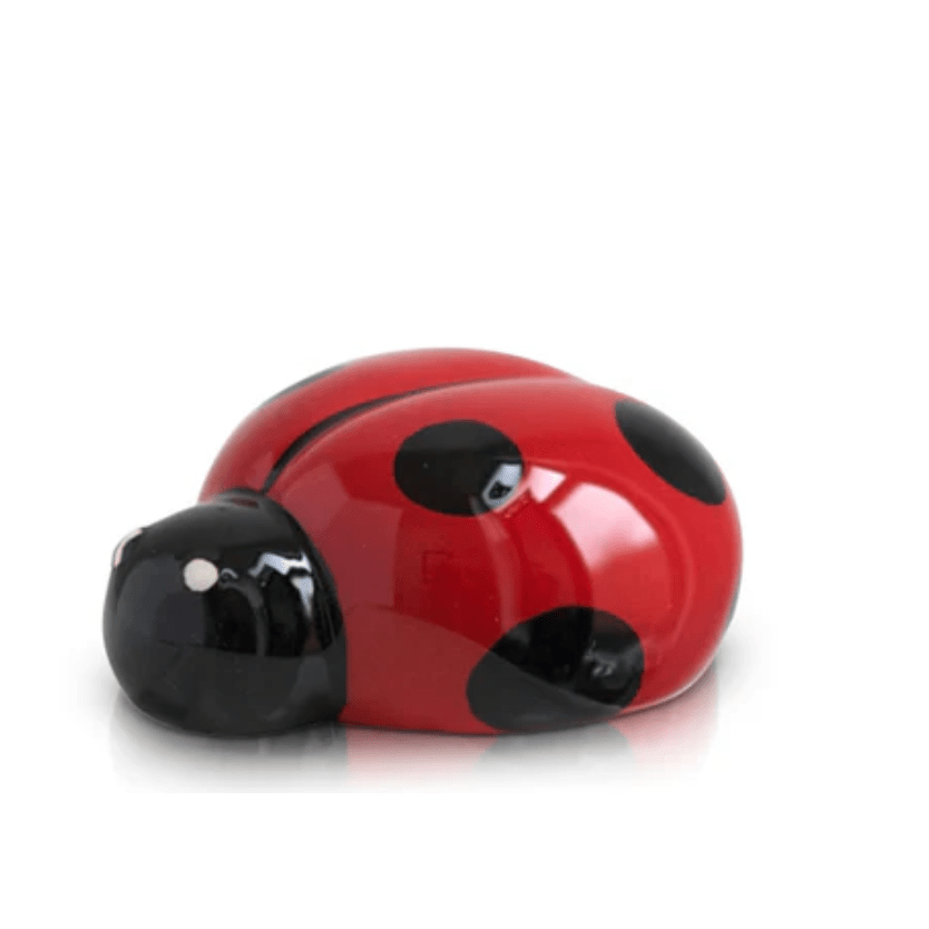 Lil' Ladybug Mini - Retired - White Farmhouse Flowers