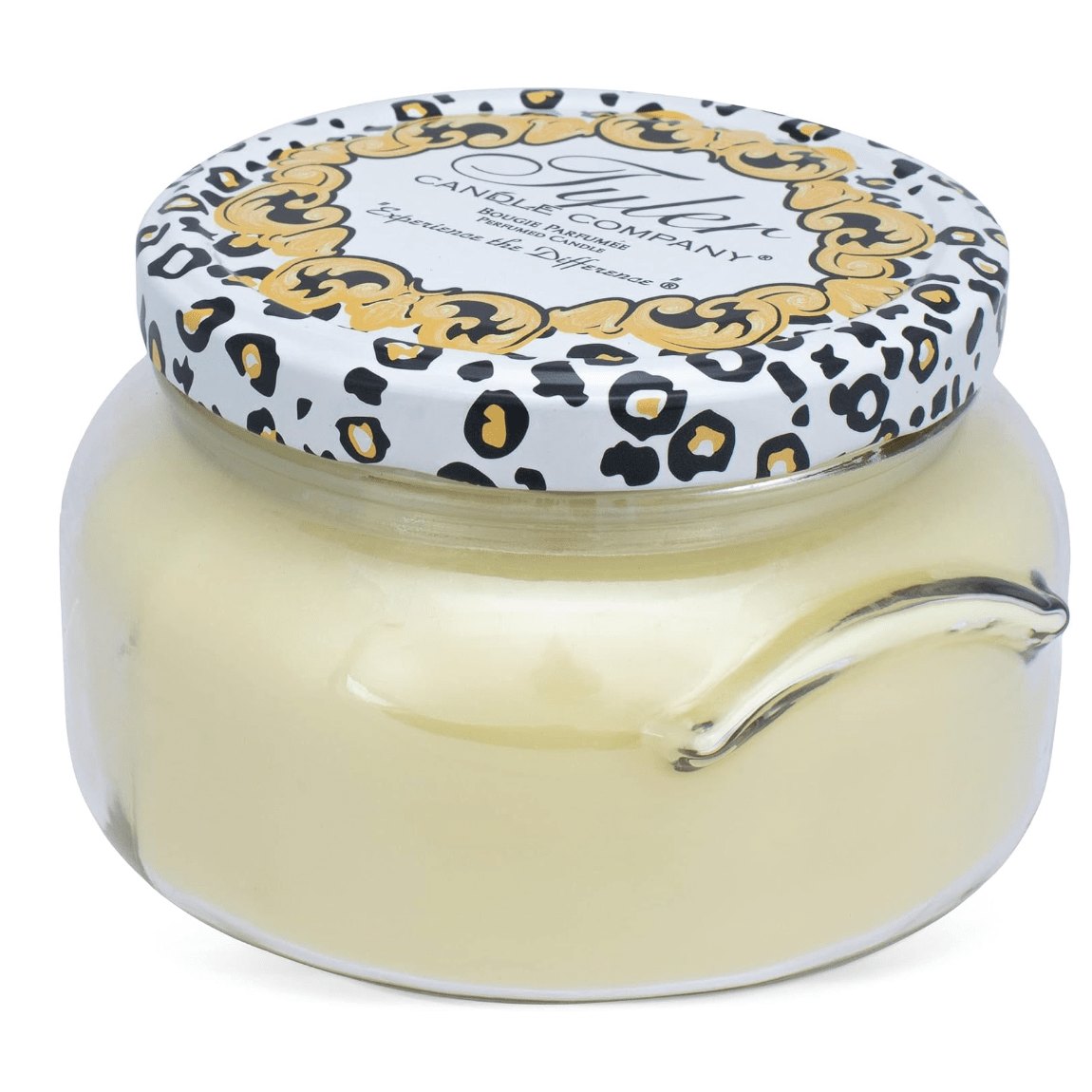 Limelight Candle by Tyler Candle Company - White Farmhouse Flowers